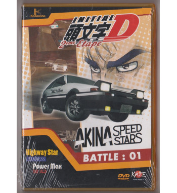 DVD INITIAL D 2ème ETAPE - BATTLE 01