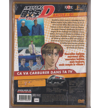 DVD INITIAL D 2ème ETAPE - BATTLE 01