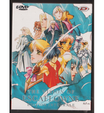 THE VISION OF ESCAFLOWNE COMPLETE SERIES DVD BOX