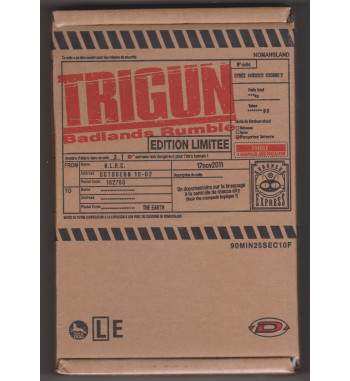 TRIGUN - BADLANDS RUMBLE DVD COLLECTOR BOX LIMITED EDITION
