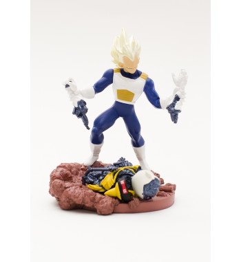 DRAGON BALL Z IMAGINATION 3 FIGURES - VEGETA VS ANDROID 19