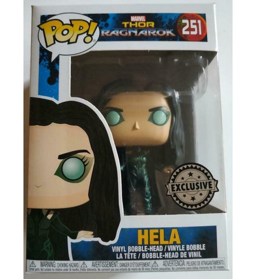 アメコミ Hela Thor: Ragnarok 251 FUNKO POP Funko Pop! Marvel Thor Ragnarok 251 Hela Unmasked