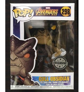 POP ! 298 AVENGERS : INFINITY WAR - CULL OBSIDIAN EXCLUSIVE
