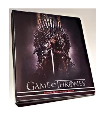 GAME OF THRONES SEASON 1 BINDER
