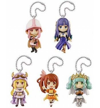 MAGIA RECORD : PUELLA MAGI MADOKA MAGICA KEYCHAINS COMPLETE SET