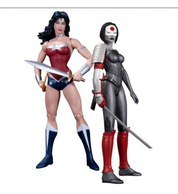 THE NEW 52 WONDER WOMAN VS KATANA FIGURE PACK