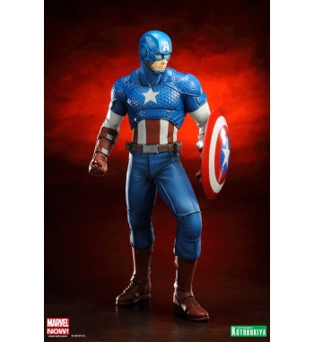 MARVEL AVENGERS NOW 1/10 ARTFX+ STATUE - CAPTAIN AMERICA