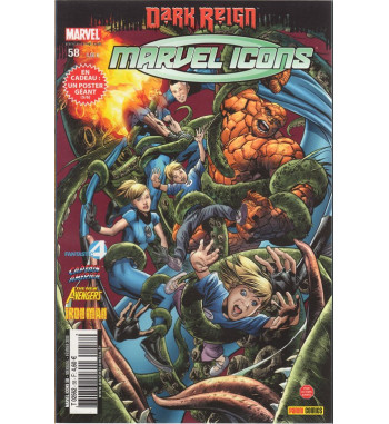 MARVEL ICONS 58 + POSTER