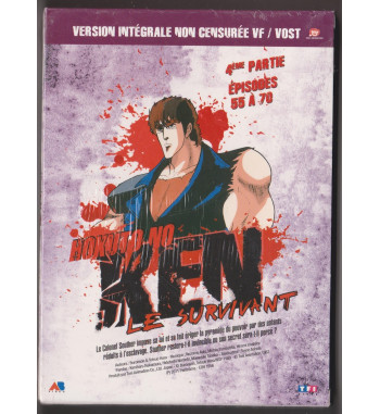 HOKUTO NO KEN Vol. 4 - EPISODES 55 to 70 DVD BOX