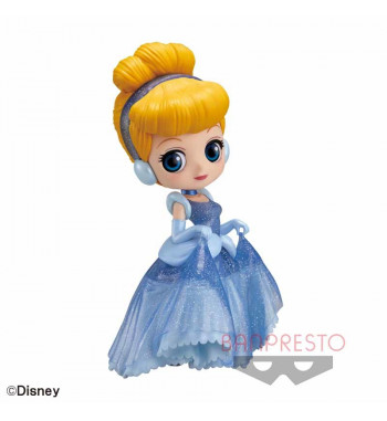 DISNEY CHARACTERS Q POSKET - CINDERELLA GLITTER LINE