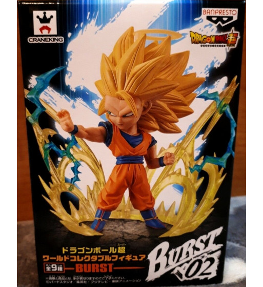 DRAGON BALL SUPER WCF BURST 02 SSJ3 GOKU