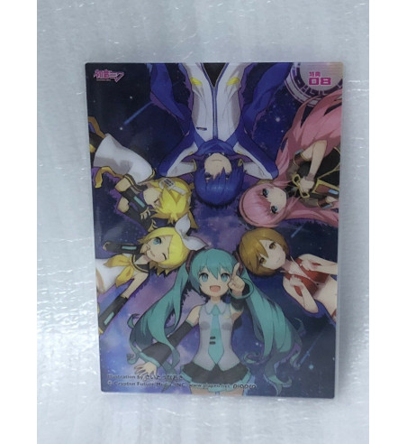 HATSUNE MIKU CLEAR CARD COLLECTION GUM 5 - PROMO CARD 08