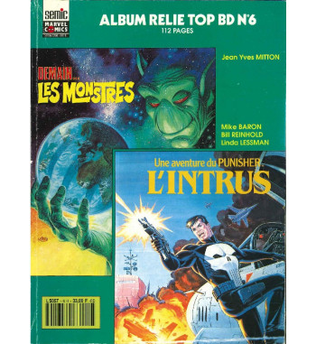 TOP BD RELIE 6 - DEMAIN LES MONSTRES & L'INTRUS