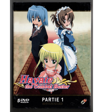 HAYATE THE COMBAT BUTLER PART 1 DVD BOX GOLOD EDITION