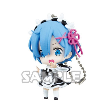 RE:ZERO STARTING LIFE IN ANOTHER WORLD KEYCHAIN - SCARED REM
