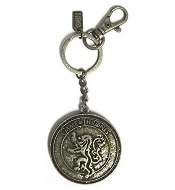 GAME OF THRONES METAL KEYCHAIN - LANNISTER