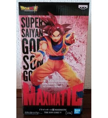 DRAGON BALL SUPER MAXIMATIC FIGURE V - GOKU SSJ GOD