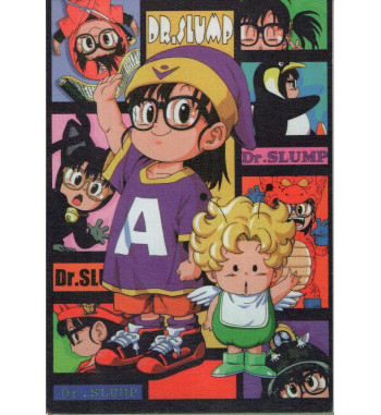 DR SLUMP POSTCARD - COSPLAYER ARALE