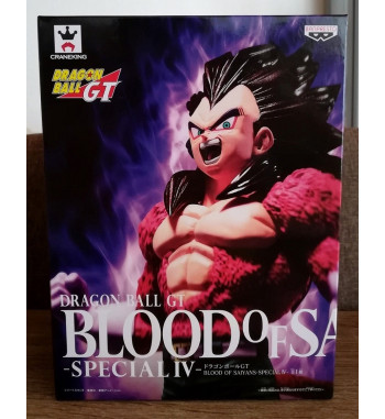 DRAGON BALL GT FIGURE - BLOOD OF SAIYANS SPECIAL IV - VEGETA SSJ4