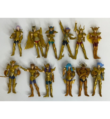 SAINT SEIYA HGIF GOLD CLOTH GASHAPONS COMPLETE SET