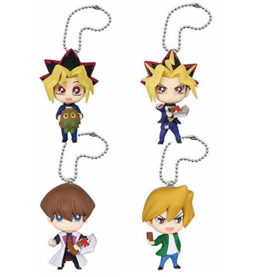 YU-GI-OH ! DEFORMED FIGURES KEYCHAINS COMPLETE SET