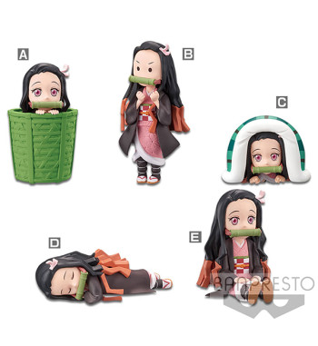 DEMON SLAYER / KIMETSU NO YAIBA WCF - NEZUKO KAMADO COLLECTION 2 COMPLETE SET