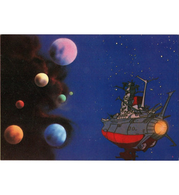 SPACE CRUISER YAMATO POSTCARD 1