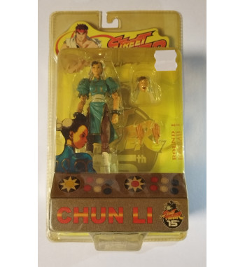STREET FIGHTER ROUND 1 FIGURES - CHUN LI (light blue dress)