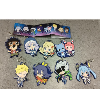 EDENS ZERO RUBBER MASCOT KEYCHAINS COMPLETE SET