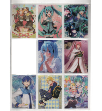 HATSUNE MIKU CLEAR CARD COLLECTION GUM 4 (10 cards)