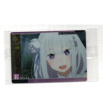 RE-ZERO MEMORY SNOW WAFER CARDS - 10 EMILIA
