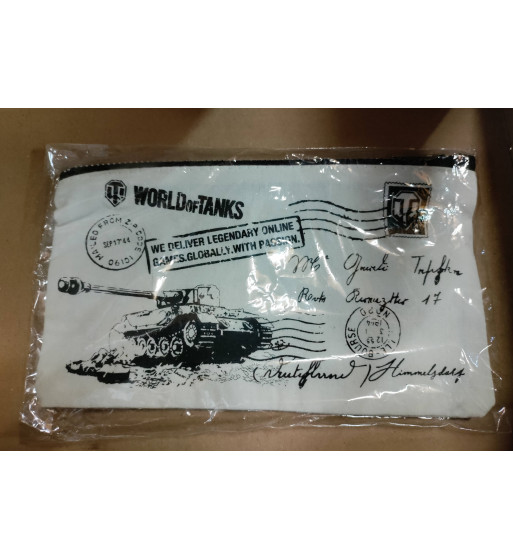 POCHETTE PROMO WORLD OF TANKS GAMESCOM 2017