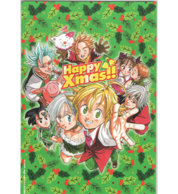 SEVEN DEADLY SINS PROMO POSTCARD 2019