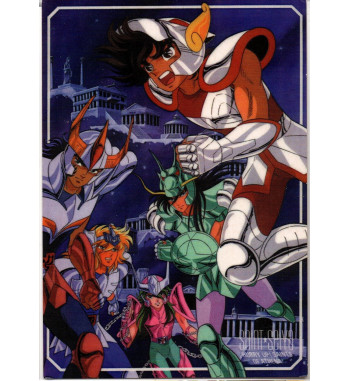 SAINT SEIYA POSTCARD - SANCTUARY