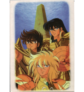 SAINT SEIYA POSTCARD - IN GOLD CLOTHES