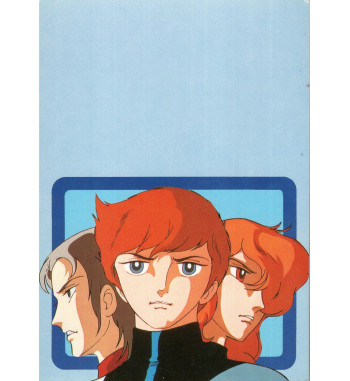 TOWARD THE TERRA THE MOVIE POSTCARD -  JOMY , KEITH & TONY