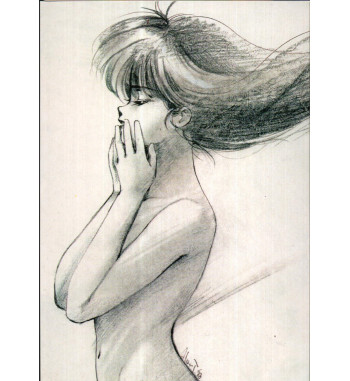 KIMAGURE ORANGE ROAD POSTCARD 6