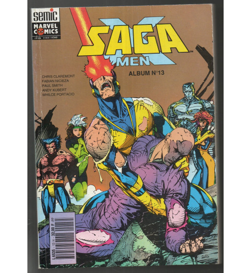 ALBUM X-MEN SAGA V1 RELIE 13 ALBUM X-MEN SAGA V1 RELIE 13