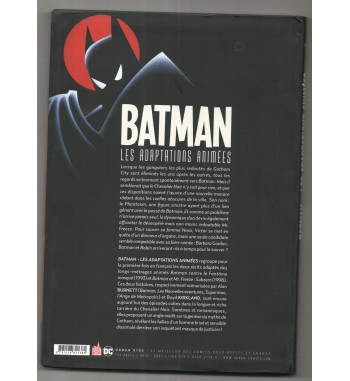 BATMAN - LES ADAPTATIONS ANIMEES