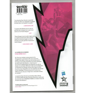 POWER RANGERS UNLIMITED - POWER RANGERS TOME 4 ( THE ELTARIAN WAR )