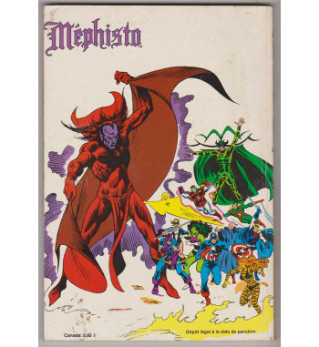 UN RECIT COMPLET MARVEL 19 - MEPHISTO
