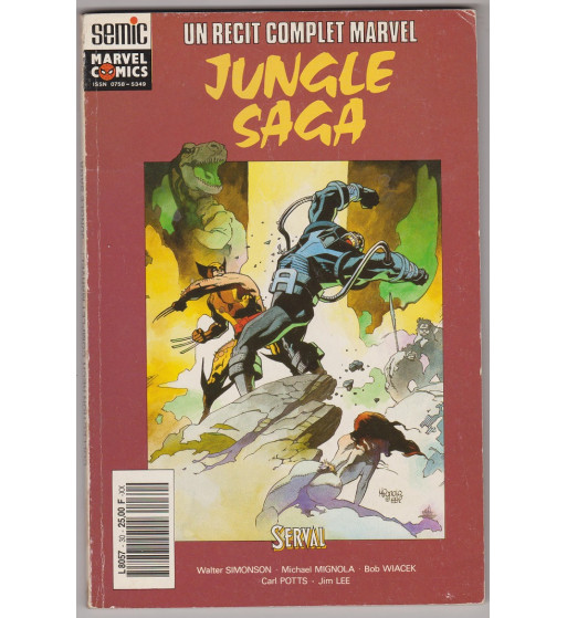 UN RECIT COMPLET MARVEL 30 - JUNGLE SAGA UN RECIT COMPLET MARVEL 30 - JUNGLE SAGA