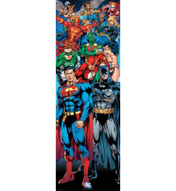 DC COMICS POSTER - JUSTICE LEAGUE