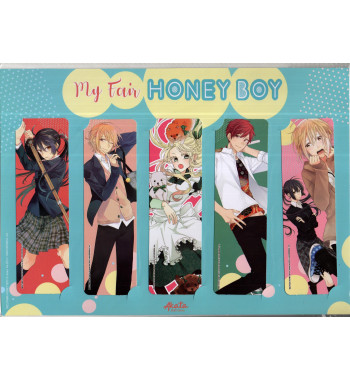 MY FAIR HONEY BOY BOOKMARKS SET
