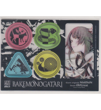 BAKEMONOGATARI BOOKMARKS