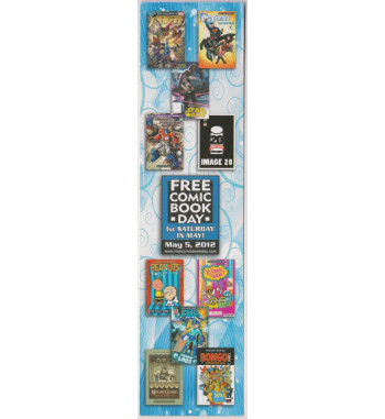 FREE COMIC DAY 2012 BOOKMARK