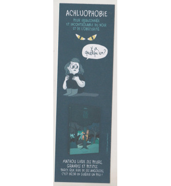 PEURS BLEUES BOOKMARK