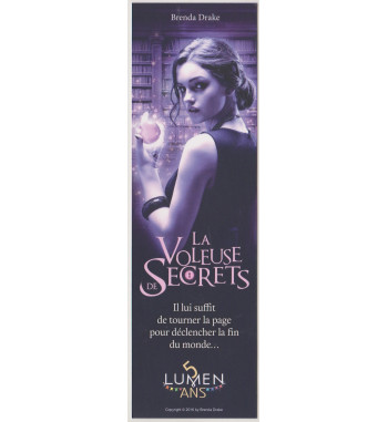 WITCHSONG / LA VOLEUSE DE SECRETS BOOKMARK