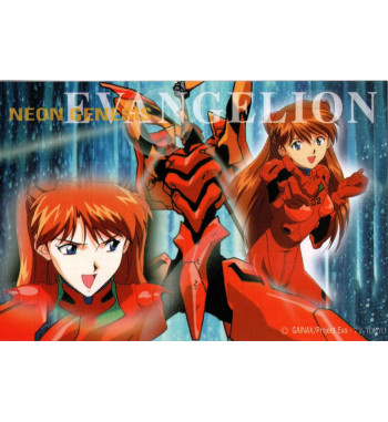 NEON GENESIS EVANGELION POSTCARD ASUKA 2