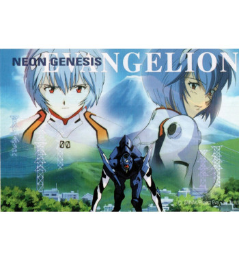 NEON GENESIS EVANGELION POSTCARD - REI 2